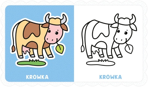 Kolorowanka maluszka Obrazki z grubym obrysem Czerwone ciasteczko