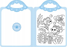 Podwodny Świat Malowanka Z Naklejkami Zaczarowana Kredka Kolorowanka