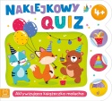 Naklejkowy quiz 4+ Aktywizująca książeczka malucha Zadania + naklejski Naklejkowy quiz 4+ Aktywizująca książeczka malucha Zadania + naklejski