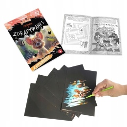 Pieski Zadanka & zdrapywanki Zadania i ćwiczenia dla dzieci zdrapki