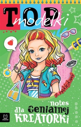 Top modelki Notes dla genialnej kreatorki Kolorowanka Malowanka dla dzieci