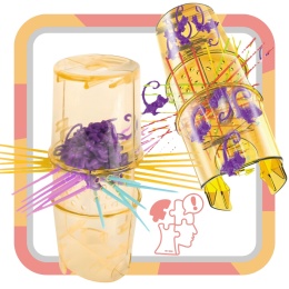 Bierki Spadające Myszki Wieża Tuba Zwierzątka Gra Zręcznościowa Logiczna