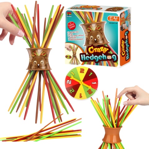 Bierki Zestaw Do Gry Zręcznościowej Jeż Patyczki Kolce Tarcza Wskazówki Bierki Zestaw Do Gry Zręcznościowej Jeż Patyczki Kolce Tarcza Wskazówki