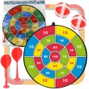 Dart Gra na Rzepy Tarcza Bezpieczne Rzutki Lotki Zręcznościowa Dla Dzieci