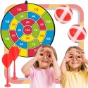 Dart Gra na Rzepy Tarcza Bezpieczne Rzutki Lotki Zręcznościowa Dla Dzieci