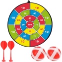 Dart Gra na Rzepy Tarcza Bezpieczne Rzutki Lotki Zręcznościowa Dla Dzieci