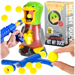 Głodna Kaczka Strzelanie do Celu Pistolet Kulki Gra zręcznościowa Prezent