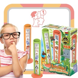 Łamacz Kodów Zwierzątka Gra Logiczna Odgadywanie Hasła Kodu Obrazki Kolorow