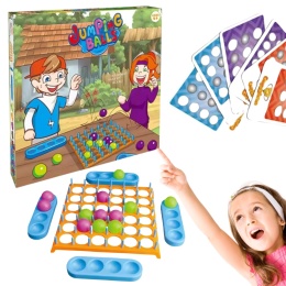 Skaczące Piłeczki Kuleczki Plansza Otwory Karty Wzory Szablony Gra Towarzys