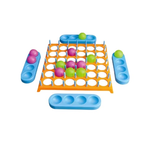 Skaczące Piłeczki Kuleczki Plansza Otwory Karty Wzory Szablony Gra Towarzys
