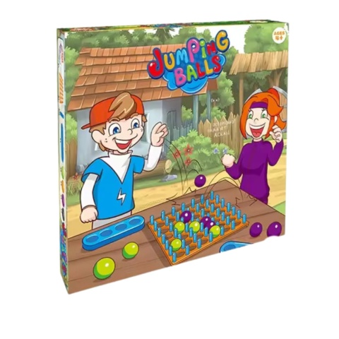 Skaczące Piłeczki Kuleczki Plansza Otwory Karty Wzory Szablony Gra Towarzys