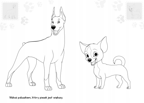 Brzdące kolorują Pieski Kolorowanka dla dzieci Malowanka + Naklejki Brzdące kolorują Pieski Kolorowanka dla dzieci Malowanka + Naklejki