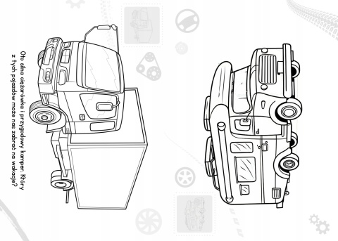 Brzdące kolorują Pojazdy Kolorowanka z naklejkami malowanka Samochody Brzdące kolorują Pojazdy Kolorowanka z naklejkami malowanka Samochody