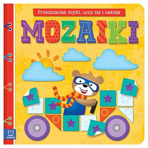 Edukacyjna książeczka Mozaiki - rozwój wyobraźni i logicznego myślenia Edukacyjna książeczka Mozaiki - rozwój wyobraźni i logicznego myślenia