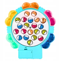 GRA WĘDKOWANIE ŁOWIENIE RYBEK OBROTOWA PLANSZA EFEKTY DŹWIĘKOWE WĘDKARSTWO