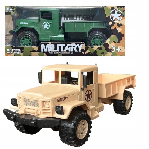 Pojazd Wojskowy Ciężarówka Auto Wojskowe Zabawka dla Dzieci na Prezent