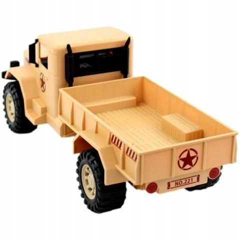 Pojazd Wojskowy Ciężarówka Auto Wojskowe Zabawka dla Dzieci na Prezent