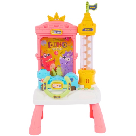 Duża Gra Zręcznościowa Łapacz Kulek Winda Automat Kierownica LED Dinozaur Duża Gra Zręcznościowa Łapacz Kulek Winda Automat Kierownica LED Dinozaur