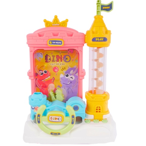 Duża Gra Zręcznościowa Łapacz Kulek Winda Automat Kierownica LED Dinozaur Duża Gra Zręcznościowa Łapacz Kulek Winda Automat Kierownica LED Dinozaur