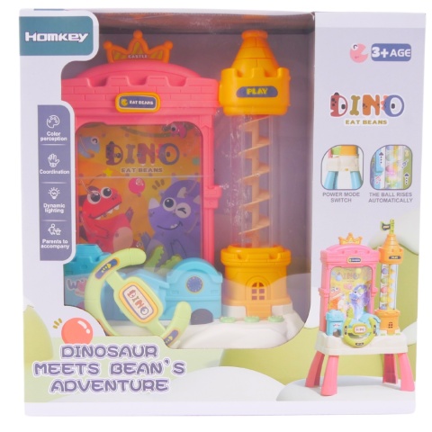 Duża Gra Zręcznościowa Łapacz Kulek Winda Automat Kierownica LED Dinozaur Duża Gra Zręcznościowa Łapacz Kulek Winda Automat Kierownica LED Dinozaur