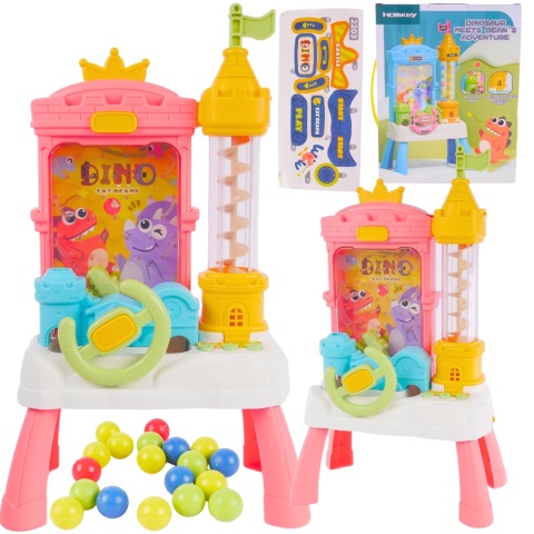 Duża Gra Zręcznościowa Łapacz Kulek Winda Automat Kierownica LED Naklejki Duża Gra Zręcznościowa Łapacz Kulek Winda Automat Kierownica LED Naklejki