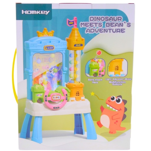 Duża Gra Zręcznościowa Łapacz Kulek Winda Automat Kierownica LED Naklejki Duża Gra Zręcznościowa Łapacz Kulek Winda Automat Kierownica LED Naklejki