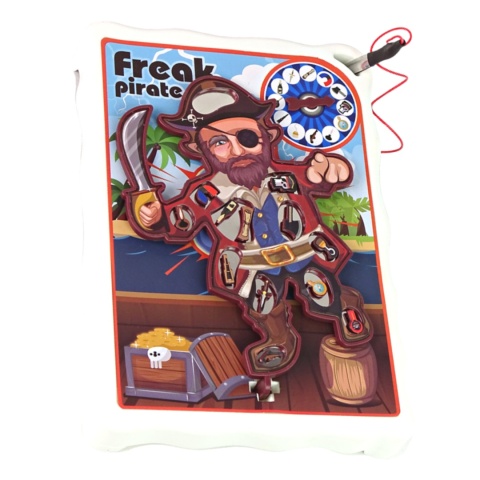 Gra RODZINNA Operacja Pirata Elektroniczna Zręcznościowa Usuwanie Elementów