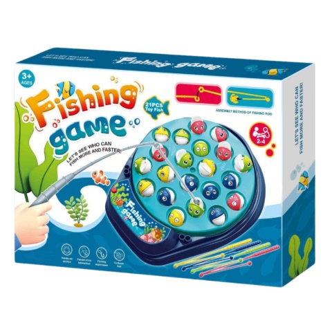 Gra Zręcznościowa Łowienie Wędkarstwo Rybek Plansza Elektryczna
