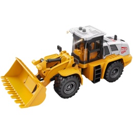 Koparka Pojazd Maszyna Budowlana Efekty Świetlne Dźwiękowe Ruchoma Łyżka
