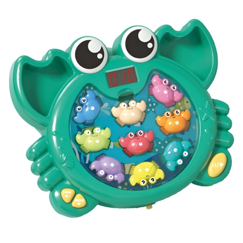 Krab Gra Zręcznościowa 2w1 Złap Kraba Łowienie Wbijak Zestaw Młoteczek