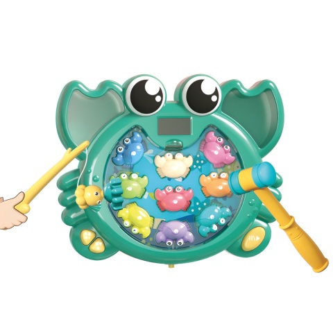 Krab Gra Zręcznościowa 2w1 Złap Kraba Łowienie Wbijak Zestaw Młoteczek