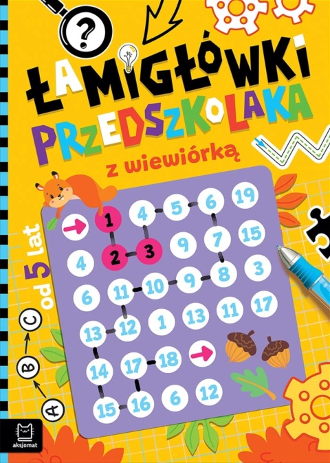 Łamigłówki i zagadki dla dzieci 5 lat labirynty rebusy krzyżówki Edukacyjne