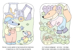 Malowanka wodna dla dzieci Koloruję wodą Zwierzęta lubią pracować Aksjomat