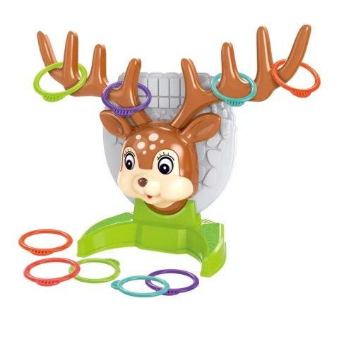 Traf Do celu Gra Zręcznościowa Składany Jelonek Jeleń Obręcze Klepsydra